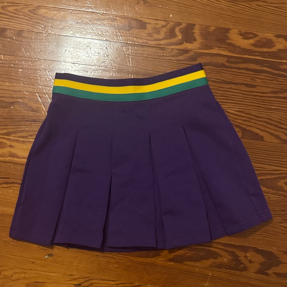 Purple Mardi Gras Skirt